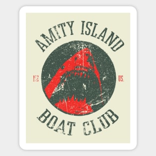 AMITY ISLAND - BOAT CLUB - SINCE 1975 Sticker